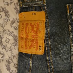 Levi's 501 Blue Jeans
